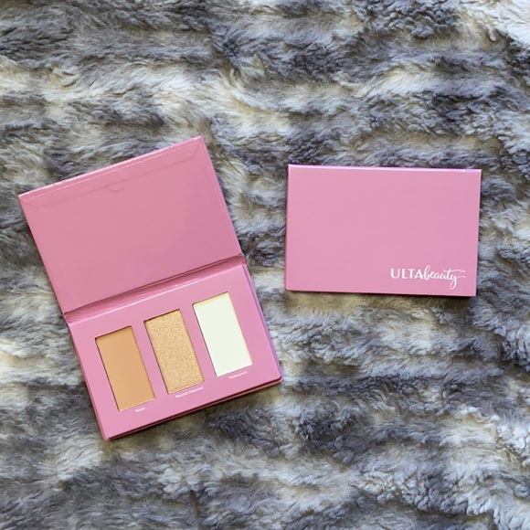 🌷NWT❗️Ulta Beauty PINK 2 Piece Mini Palette Variety Cosmetic Sampler Set - Picture 4 of 7